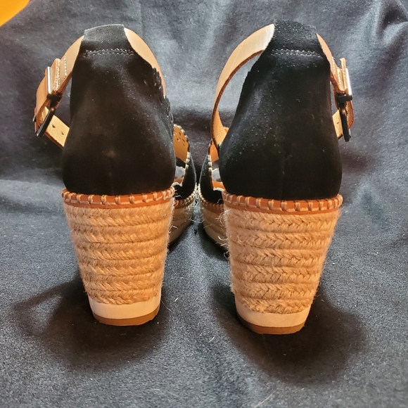 Crown Vintage Espadrille Wedges - Womens Sz 9 - Picture 6 of 9